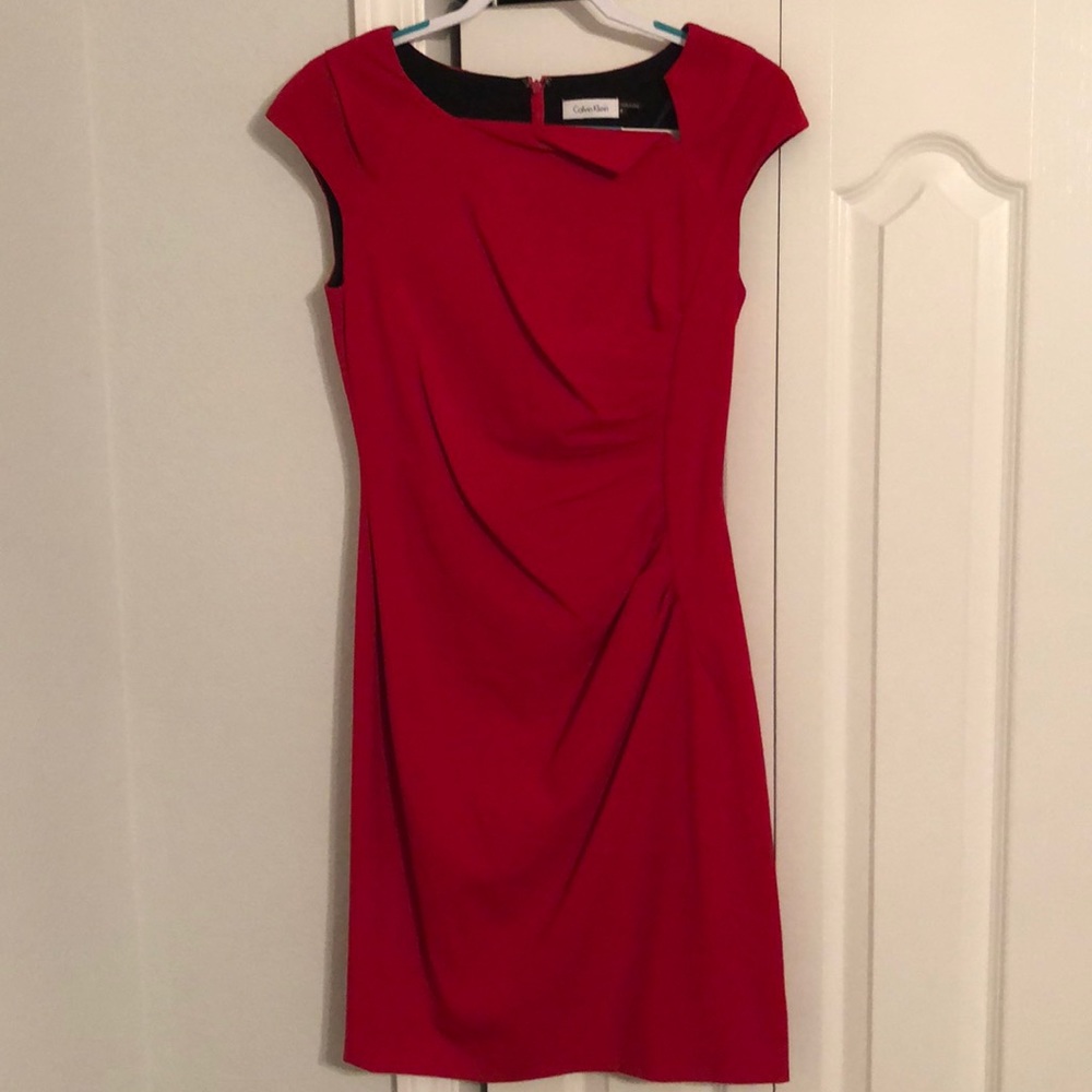 Calvin Klein Red Dress